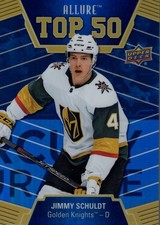 2019-20 Upper Deck Allure Top 50 Blue #T5026 Jimmy Schuldt - HKY