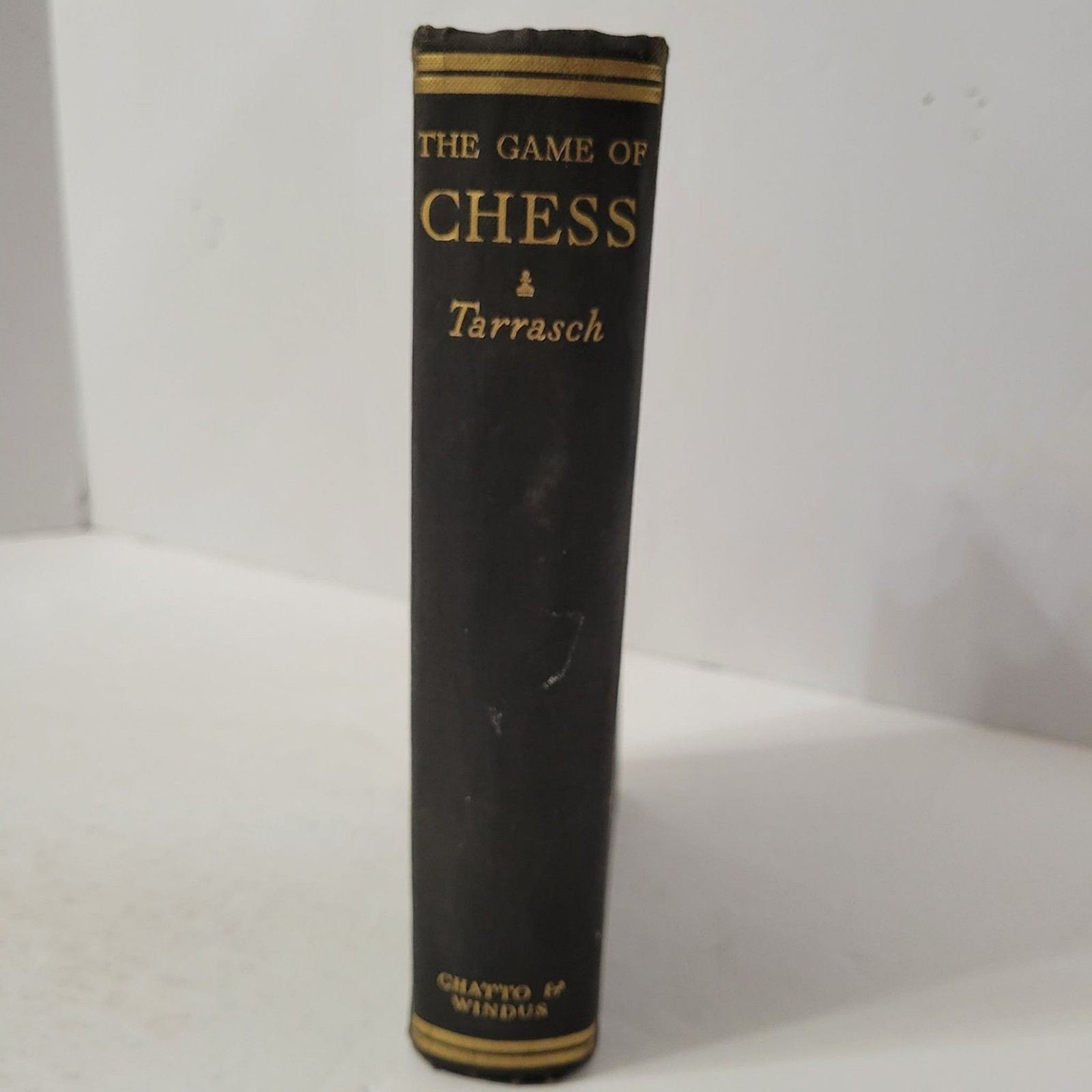Vintage 1935 The Game of Chess Dr. S Tarrasch Chatto & Windus Hardcover Ed