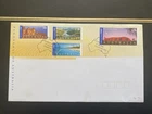 2001 PANORAMAS OF AUSTRALIA INC. $20 STAMP FDC COVER - PMK CANBERRA, ACT FDI