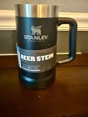 Stanley Adventure Big Grip  Beer Stein 24oz  Black New!
