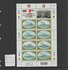 Malta 2012 Sg1766-73 8v Sheet Labels Nhm Ww2 Operation Pedestal-convoy Ships Malta 2012 Sg1766-73 8v Sheet Labels Nhm Ww2 Operation Pedestal-convoy Ships