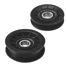 1Set V-Idler Pulley  Flat Idler Pulley For John Deere Lawn Mower Replace Kit