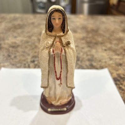 Virgin Mary K's Collection Resin Figurine Mystic Rose Statue 5'' Tall