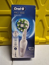 Oral-B Pro 1000 Rechargeable Toothbrush Handle Charger, Brush. Open Box