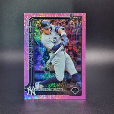 2025 Topps Update Series - Aaron Judge Legends Unite #US86 Pink Holo Foil