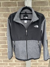 The North Face grey Denali fleece jacket kids/junior XL