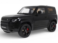 2021 LAND ROVER DEFENDER 90 P400 X-DYNAMIC HSE BLACK 1/18 CAR BY GT SPIRIT GT992