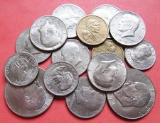 USA half & full dollar coins - select from list