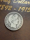1915-P Barber Half Dollar - Philadelphia - Key Date - Mintage 138K