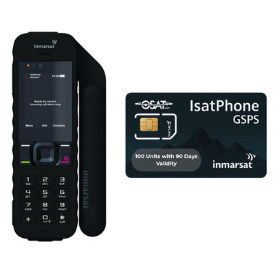Inmarsat Isatphone 2 Satellitentelefon Mobilteil - 100 Stück / 90 Tage Gültigkeit