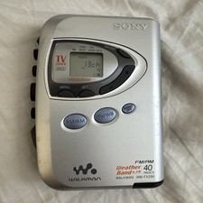 Sony Walkman WM-FX290 AM/FM Cassette Player - Tested Works Great 
