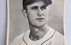 Joe Tipton Cleveland Indians 1940s 6 1/2 x 9  Photo  — photo 3