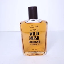 Vintage Coty Wild Musk Cologne Splash 6 Oz Original Formula