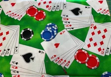 MICHAEL MILLER FABRICS - #C2523 WINNING HANDS - 1 YARD