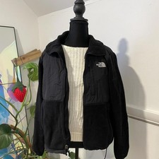 The North Face black fleece jacket. size medium