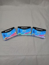 Sony DVC DIgital Video Mini DV Pac of 3 New