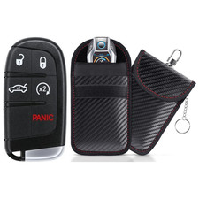 Replacement Smart Key Fob 2015 Chrysler 200 FCC: M3M-40821302  Protective Pouch