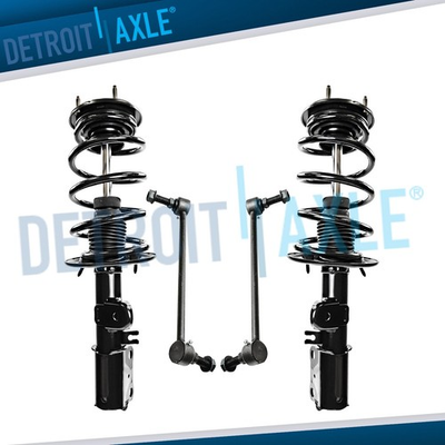 #ad Front Strut w Coil Spring Sway Bars for 2013 2017 2018 Ford Flex Lincoln MKT $161.68