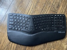 Delux Wireless Ergonomic Mouse 2.4G USB.With ...
