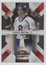 2009 Donruss Threads Century Proof Red Kyle Orton #18 a8x