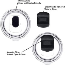 2Pk 20 oz Tumbler Lid Replacement Lid for YETI 20 oz 10/24 oz Mug & 10oz Lowball