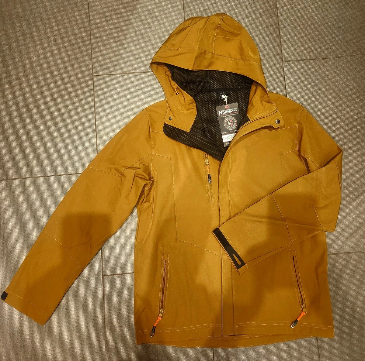 Chaqueta Entretiempo Hombre Chaqueta Softshell Geographical Norway Hombre - Impermeable Y Transpirable Para Otoño/Invierno Cazadora Hombre Norway