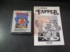 Tapper (Atari 2600, 1982) MIDWAY BALLY CARTRIDGE WITH MANUAL