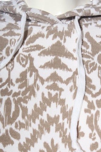ABERCROMBIE & FITCH Felpa Donna Taglia IT 38 marrone-bianco stile casual - Foto 3 di 5