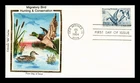 Dr Jim Stamps Migratory Bird Hunting And Conservation FDC Colorano Silk Cachet