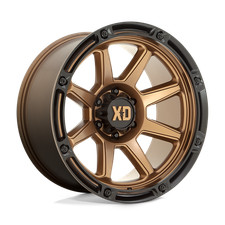 20x9 Xd Xd863 Matte Bronze With Black Lip Wheel 8x170 18mm