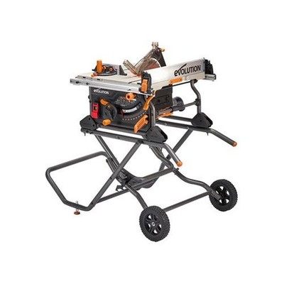 Evolution R255TBL Tragbare Tischkreissäge mit Ständer 240V 1650W EVLR255TBLX