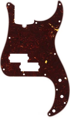 Fender 13-hole Modern-style Precision Bass Pickguard - Tortoise Shell