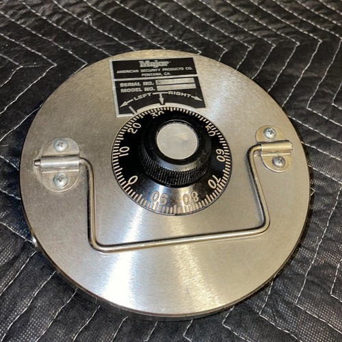 Vintage MAJOR Combination Safe Door Lid / Head for Tubular In-Floor safe