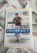 2024 Panini Prospect Edition - Colt Emerson #124 (RC)/Free Shipping