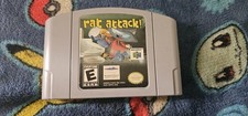 Rat Attack (Nintendo 64) Video Game Cartridge Authentic & Tested