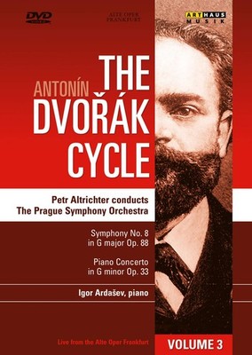 Antonin Dvorak Cycle: Symphony 8, Piano Concerto (DVD) Prague Symphony Orchestra