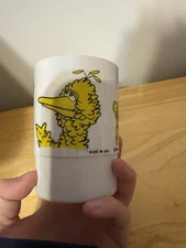 1970s Vintage Muppets Big Bird Deka Plastics Cup
