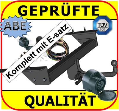 AHK ES13 für Jeep Cherokee KJ ab 2001 Anhängevorrichtung komplett Elektrosatz