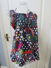 Y2K Vintage Smocked Bodice