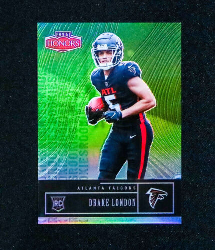 2022 Panini Honors - Drake London - Rookie Green Prizm SSP /25