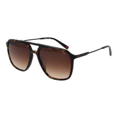 Fila Sonnenbrille SFI215 722Y 56 Herren Schwarz