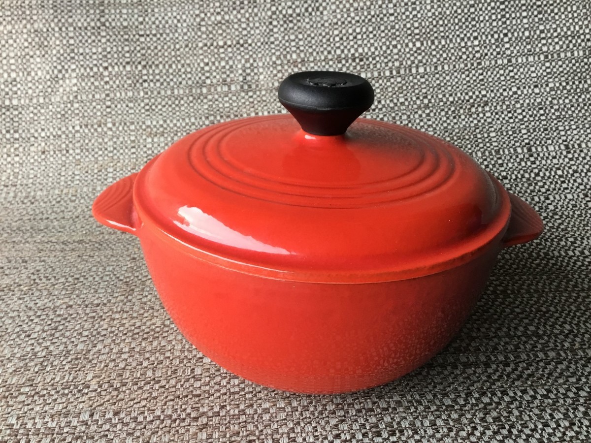 Cocotte En Fonte émaillée Rouge Forme Cochon - Tools Of The Trade - Pour Gaz