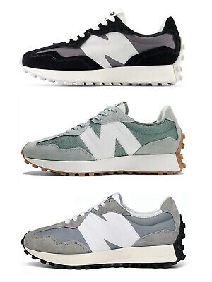 New Balance 327 Black/ Green Whtie/Grey White Gum Trainer New Balance 327 Black/ Green Whtie/Grey White Gum Trainer