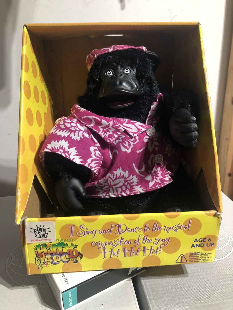 1997 Gemmy Harry D. Ape Sing & Dance Musical Animated Gorilla