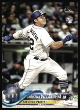 2018 Topps Christian Villanueva Rookie #661 San Diego Padres