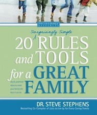 Image of 20 (Surprisingly Simple) Rules And Tools for a Great Family, Paperback by Ste...