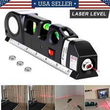 Laser Level Multipurpose Lazer Leveling Wall Spirit Level Line Tool Measurement 