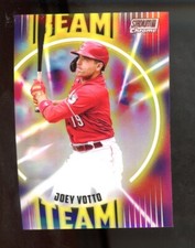 2022 Topps Stadium Club Chrome Joey Votto Beam Team #BT-17 Cincinnati Reds