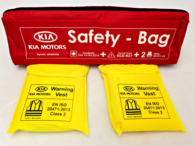 Original KIA Erste-Hilfe-Kit Pannenset Safety-Bag Notfalltasche 66940ADE00 Neu
