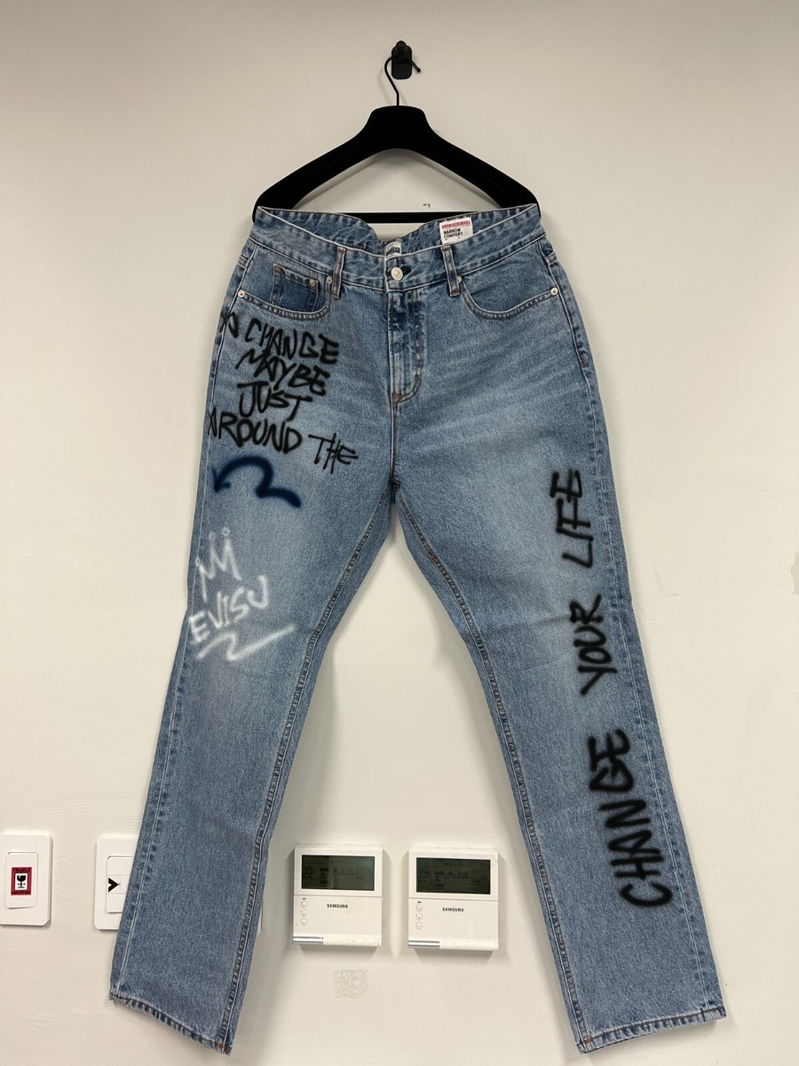 EVISU Light Indigo Jean Narrow Comfort Denim ES2MDP771 Limited
